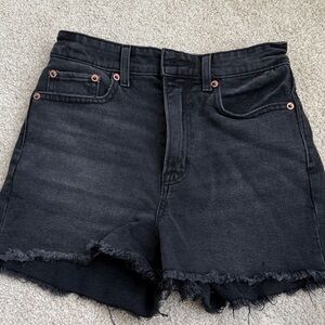 American Eagle Outfitters Black Jean Shorts